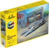 Heller 56774 STARTER KIT Car Transporter Trailer (1/24)