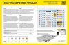 Heller 56774 STARTER KIT Car Transporter Trailer (1/24)