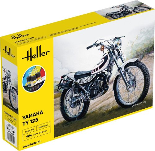 Heller 56902 STARTER KIT TY 125 Bike (1/8)