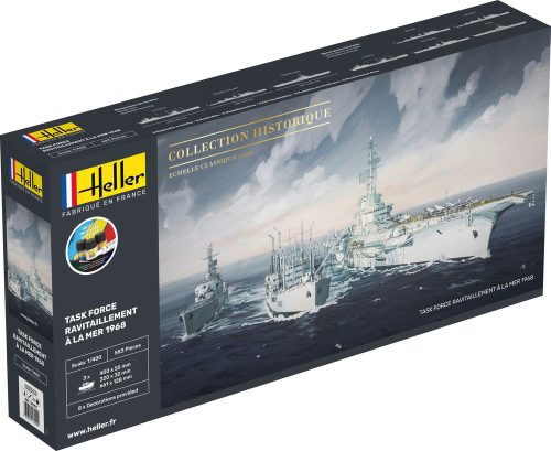 Heller 57092 STARTER KIT TASK FORCE "RAVITAILLEMENT A LA MER (1/400)