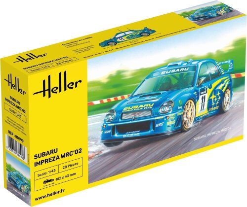 Heller 80199 Impreza WRC'02 (1/43)