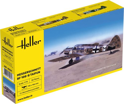 Heller 80231 Messerschmitt Bf 108 B Taifun (1/72)