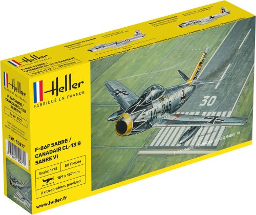 Heller 80277 F-86F SABRE / CANADAIR CL-13 B Sabre VI (1/72)