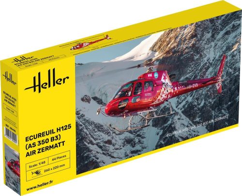 Heller 80490 ECUREUIL H125 (AS 350 B3) AIR ZERMATT (1/48)