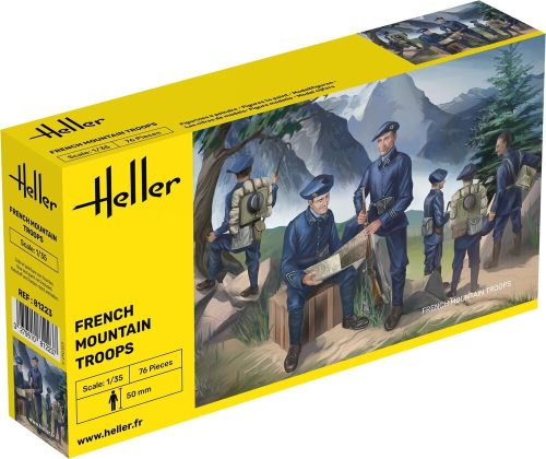 Heller 81223 French Mountain Troops (1/35)