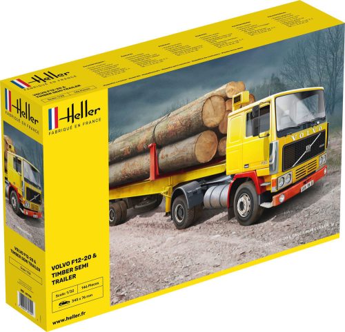 Heller 81704 F12-20 & Timber Semi Trailer (1/32)