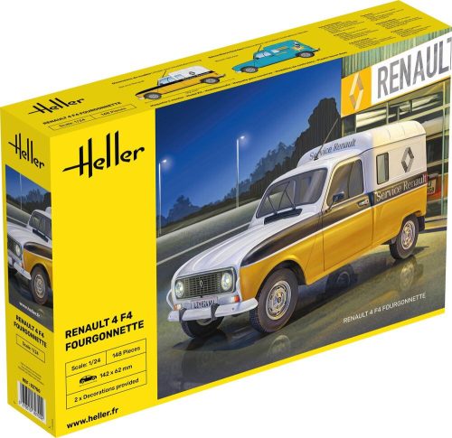 Heller 82700 Renault 4 Fourgonette F4 (1/24)