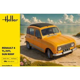 Heller 82704 Renault 4 TL/GTL Sun Roof (1/24)