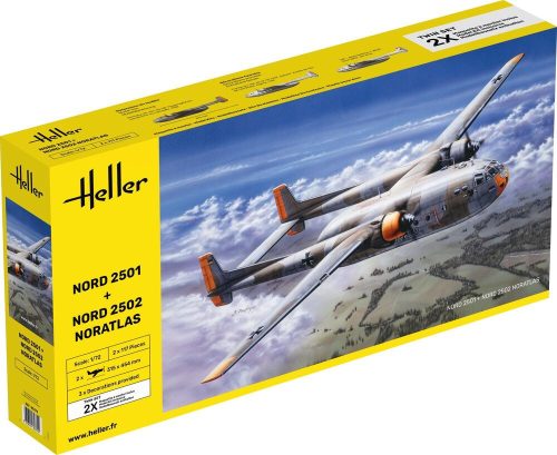 Heller 85374 Nord2501 + Nord 2502 "NORATLAS" TWINSET (1/72)