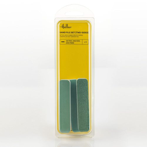 Heller 99002 Sand file set (two-sided, 3 pieces)