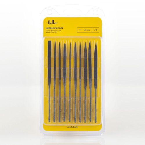 Heller 99004 Needle file set (10 pieces)