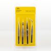 Heller 99023 Tweezers Set (4 pieces)