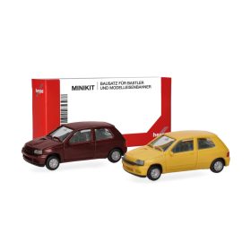   Herpa 012171-002 Minikit: Renault Clio 16V, 2 db (H0) - Építőkészlet