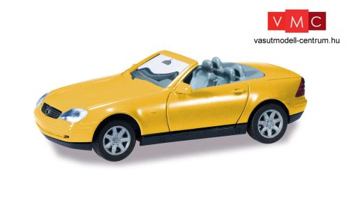 Herpa 012188-005 Minikit: Mercedes-Benz SLK Roadster - sárga (H0)