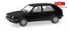 Herpa 012195-007 Minikit: Volkswagen Golf II, 4-ajtós - fekete (H0)