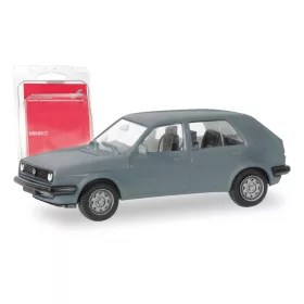 Herpa 012195-009 Minikit: Volkswagen Golf II, 4-ajtós - szürke színben (H0)