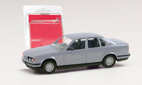 Herpa 012201-007 Minikit: BMW 5-ös Limousine (E34), szürke (H0)