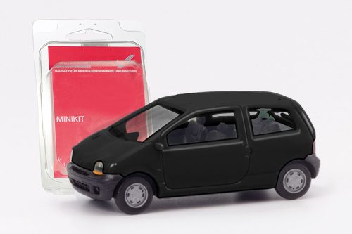 Miniature Renault Twingo blanche, Minikit - Herpa 012218-004