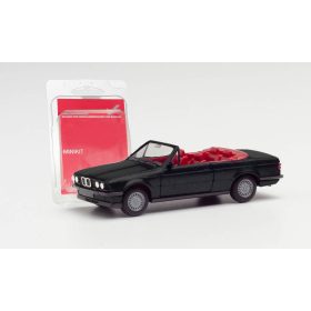 Herpa 012225-006 Minikit: BMW 3-as sorozat (E30) Cabrio - fekete (H0)