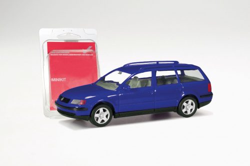 Herpa 012249-009 Minikit: Volkswagen Passat Variant - ultramarinblau (H0)