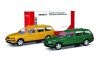 Herpa 012249-007 Minikit: Volkswagen Passat Variant, 2 db (sárga/zöld) (H0) - Építőkészlet