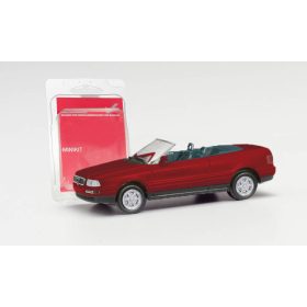 Herpa 012287-006 Minikit: Audi 80 Cabrio - borvörös (H0)