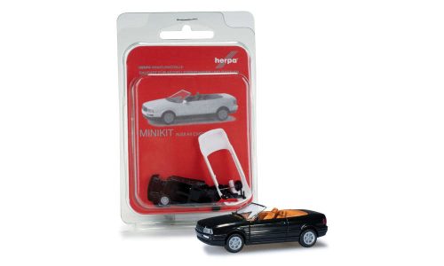 Herpa 012287 Minikit: Audi 80 Cabriolet - fekete (H0)