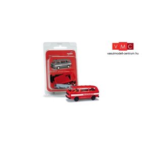 Herpa 012591 Minikit: Volkswagen Transporter T3 busz, tűzoltóság - FW (H0)