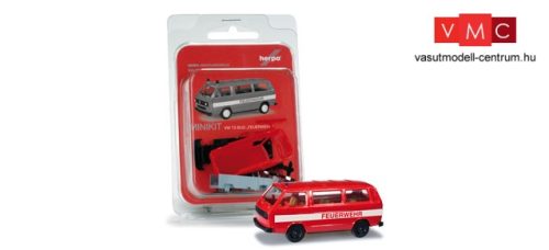 Herpa 012591 Minikit: Volkswagen Transporter T3 busz, tűzoltóság - FW (H0)