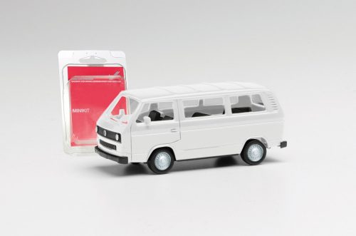 Herpa 013093-004 Minikit: Volkswagen T3 busz, fehér színben (H0)