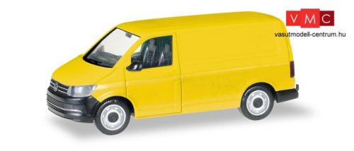 Herpa 013277 Minikit: Volkswagen Transporter T6, dobozos, sárga (H0)