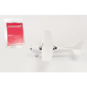 Herpa 013789-002 Minikit: Cessna sportrepülőgép, fehér, ezüst légcsavarral (H0)