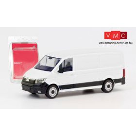 Herpa 013857 Minikit: MAN TGE FD, dobozos - fehér (H0) - Építőkészlet