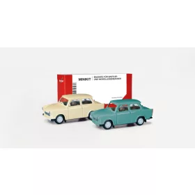   Herpa 013901 Minikit: Trabant 601 Limousine, 2 db (H0) - Építőkészlet