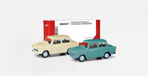 Herpa 013901 Minikit: Trabant 601 Limousine, 2 db (H0) - Építőkészlet