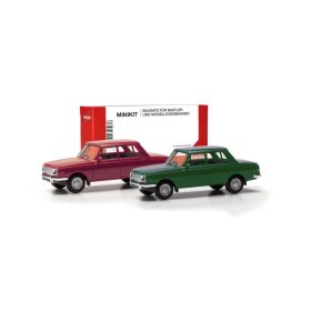   Herpa 013918-002 Minikit: Wartburg 353 1966, 2 db (H0) - Építőkészlet