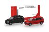 Herpa 013932-002 Minikit: Opel Zafira, 2 db - fekete és piros (H0) - Építőkészlet
