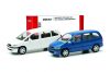 Herpa 013932 Minikit: Opel Zafira, 2 db (fehér/kék) (H0) - Építőkészlet