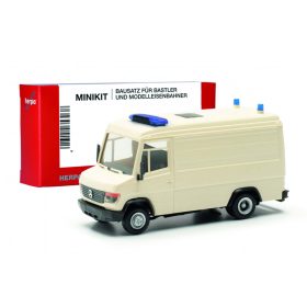   Herpa 013949 Minikit: Mercedes-Benz Vario RTW - fehér (H0) - Építőkészlet