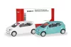 Herpa 014373 Minikit: Volkswagen Up!, 3-ajtós, 2 db (fehér/világoskék) (H0) - Építőkészlet