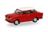 Herpa 020763-008 Trabant 601 Limousine, piros/fehér (H0)
