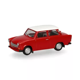 Herpa 020763-008 Trabant 601 Limousine, piros/fehér (H0)
