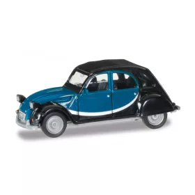 Herpa 020817-006 Citroen 2 CV Charleston, kék (H0)