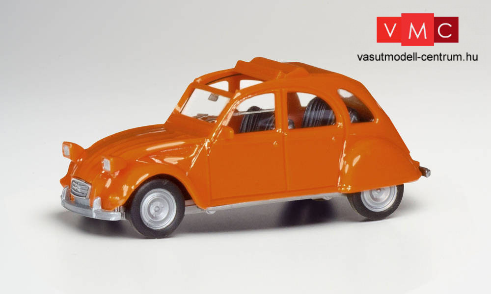 Herpa Citroen Cv Nyitott Tet Vel Narancspiros