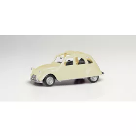 Herpa 020824-007 Citroen 2 CV nyitott - csontfehér (H0)