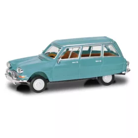 Herpa 027328-004 Citroen AMI 6 Break, pasztelltürkíz (H0)