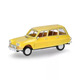 Herpa 027328-005 Citroen AMI 6 Break, cinksárga (H0)