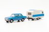 Herpa 028585-002 Wartburg 353'82 Limousine, lakókocsival (H0)