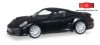 Herpa 028615 Porsche 911 Turbo - fekete (H0)
