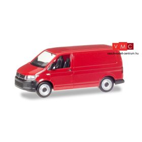 Herpa 028721 Volkswagen Transporter T6, Kombi, meggypiros (H0)